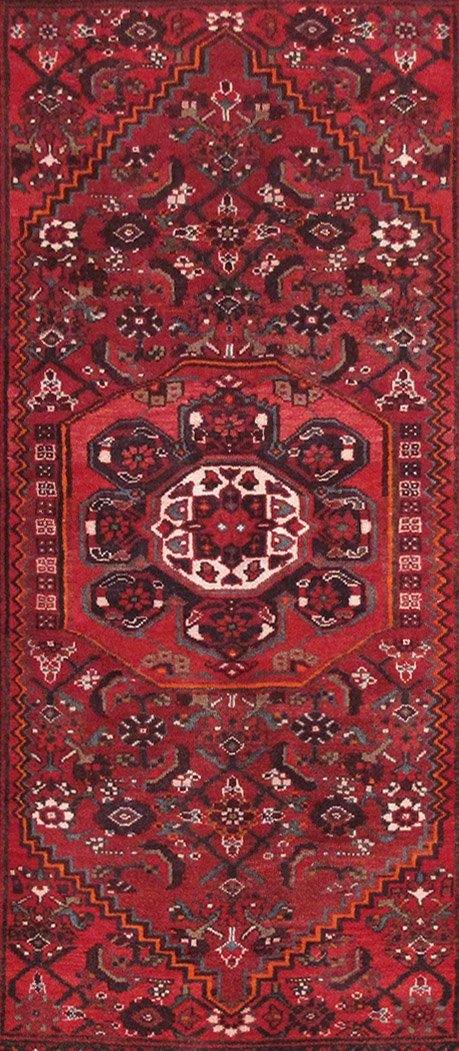 Luxurious 4x7 Authentic Hand-knotted Persian Hamadan Rug - Iran - bestrugplace