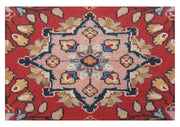 2' x 4' Red Persian Hamadan Rug