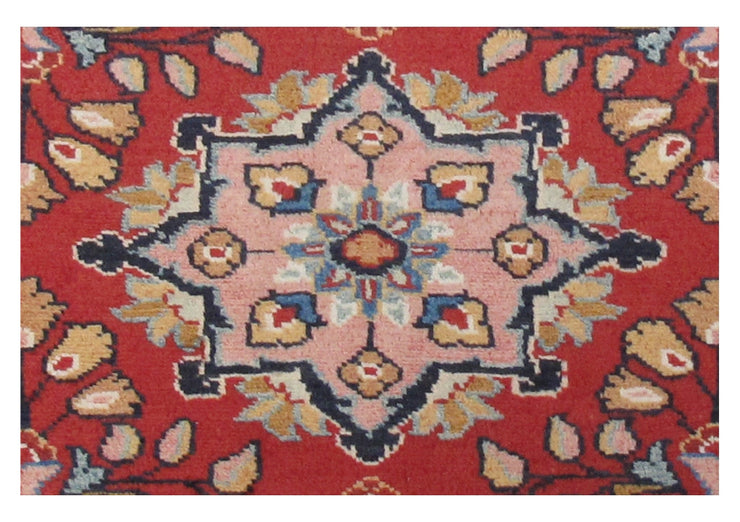 2' x 4' Red Persian Hamadan Rug