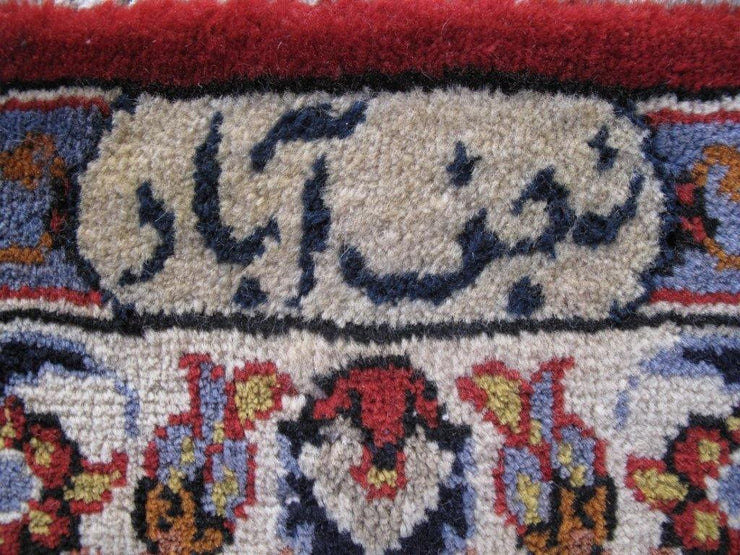 10x16 Authentic Hand-knotted Persian Signed Isfahan Rug - Iran - bestrugplace