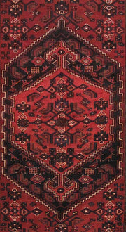 Luxurious 5x7 Authentic Hand-knotted Persian Hamadan Rug - Iran - bestrugplace