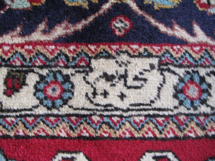 8x12 Authentic Hand-knotted Persian Signed Tabriz Rug - Iran - bestrugplace