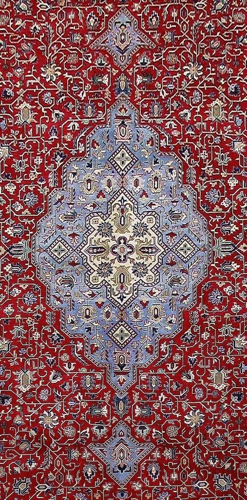 10x15 Authentic Hand Knotted Persian Isfahan Rug - Iran - bestrugplace