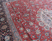 9x13 Authentic Hand-knotted Persian Sarouk Rug - Iran - bestrugplace