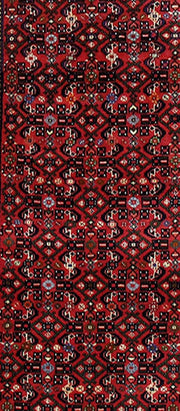 3' x 22' Red Persian Hamadan Rug