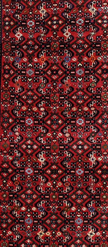 3' x 22' Red Persian Hamadan Rug