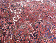 10x13 Authentic Hand-knotted Persian Heriz Rug - Iran - bestrugplace