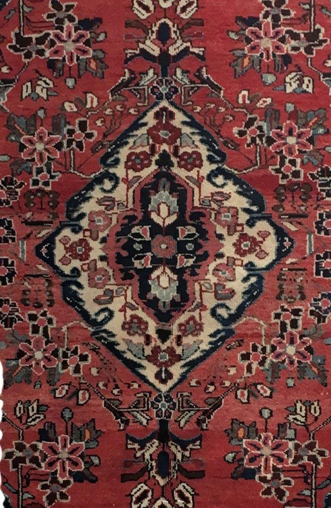 6x10 Authentic Hand-knotted Persian Hamadan Rug - Iran - bestrugplace