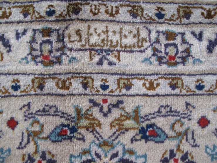 9x13 Authentic Hand-knotted Persian Signed Kashan Rug - Iran - bestrugplace