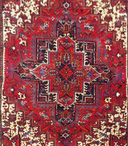 8x11 Authentic Hand Knotted Persian Heriz Rug - Iran - bestrugplace