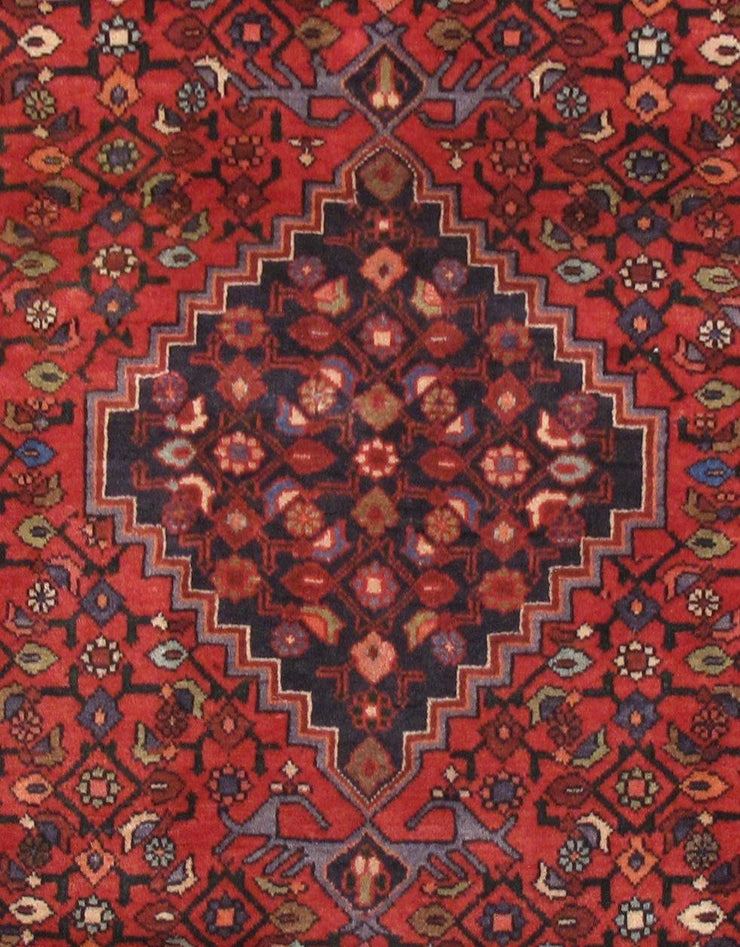 Luxurious 4x7 Authentic Hand-knotted Persian Hamadan Rug - Iran - bestrugplace