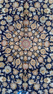 10x17 Authentic Hand Knotted Persian Kashan Rug - Iran - bestrugplace