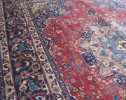 Luxurious 8x11 Authentic Hand-knotted Persian Sabzevar Rug - Iran - bestrugplace