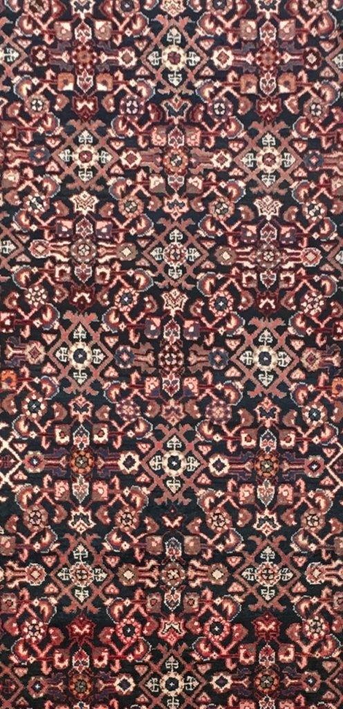 4x12 Authentic Hand-knotted Persian Hamadan Rug - Iran - bestrugplace