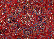 9x11 Authentic Hand Knotted Persian Heriz Rug - Iran - bestrugplace