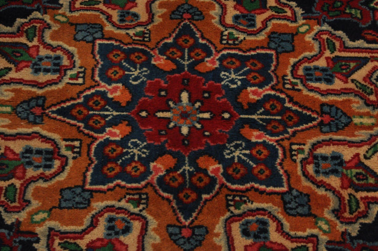 10x13 Authentic Hand-knotted Semi-Antique Persian Mashad - Rug - bestrugplace