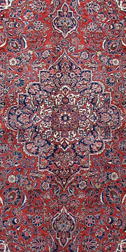 9x13 Authentic Hand Knotted Persian Heriz Rug - Iran - bestrugplace