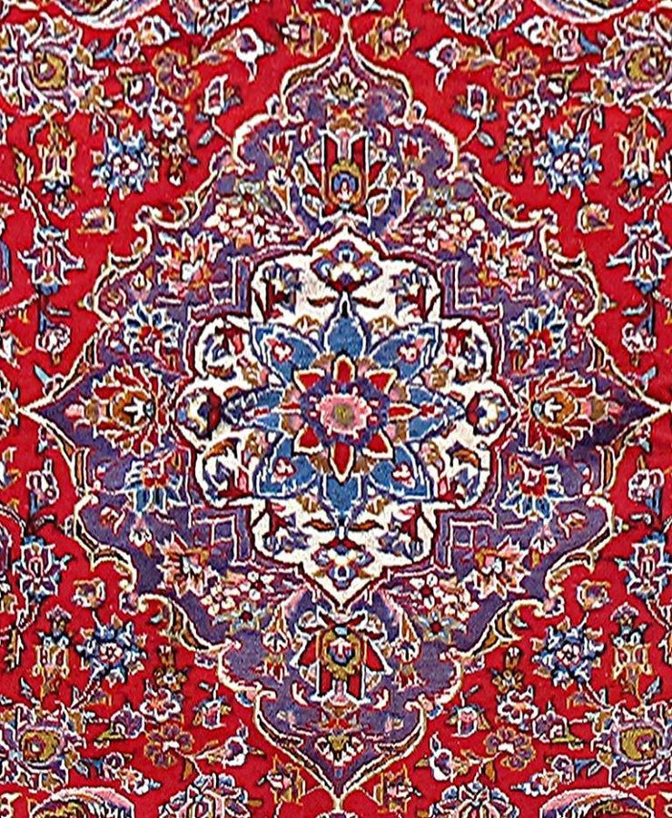 7x10 Authentic Hand Knotted Persian Kashan Rug - Iran - bestrugplace