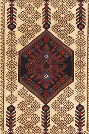 Luxurious 4x7 Authentic Hand-knotted Persian Hamadan Rug - Iran - bestrugplace