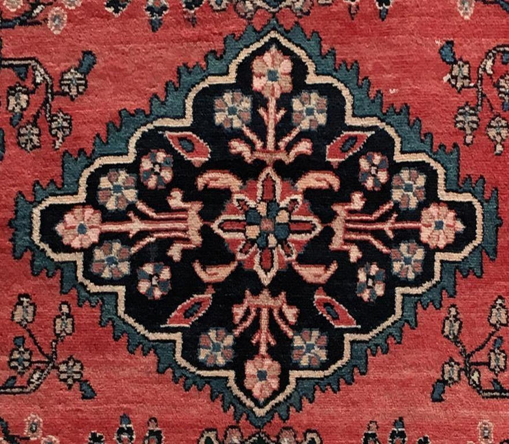 5x6 Authentic Hand-knotted Persian Hamadan Rug - Iran - bestrugplace