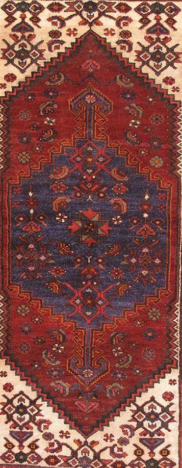 Luxurious 4x7 Authentic Hand-knotted Persian Hamadan Rug - Iran - bestrugplace