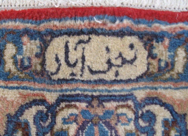 10x17 Authentic Hand-knotted Persian Signed Isfahan Rug - Iran - bestrugplace