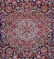 10x14 Authentic Hand Knotted Persian Kashan Rug - Iran - bestrugplace