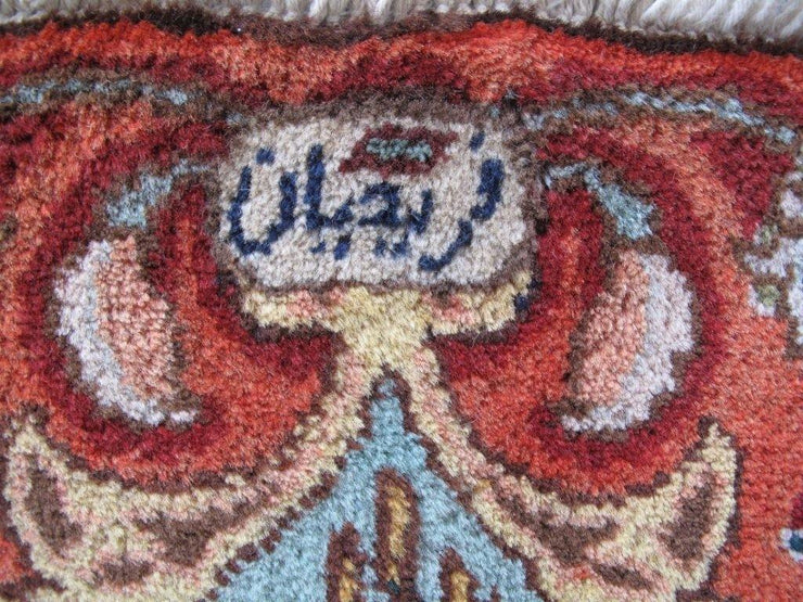 10x14 Authentic Hand-knotted Persian Signed Kashmar Rug - Iran - bestrugplace