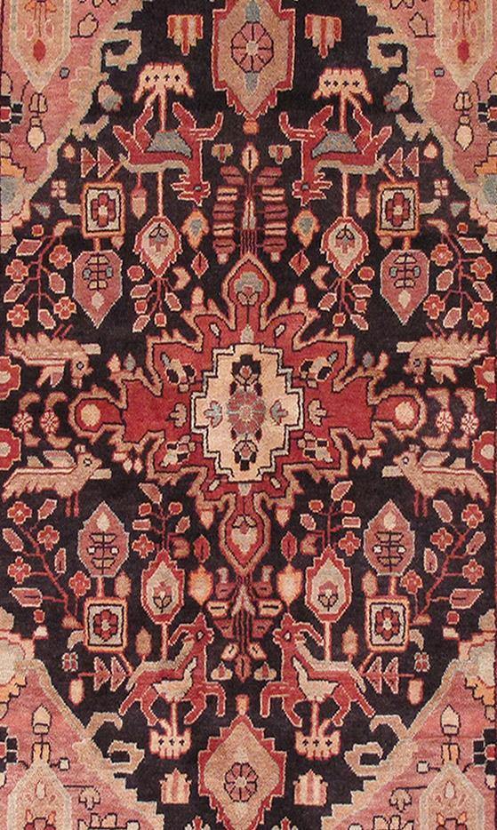 Luxurious 4x7 Authentic Hand-knotted Persian Hamadan Rug - Iran - bestrugplace