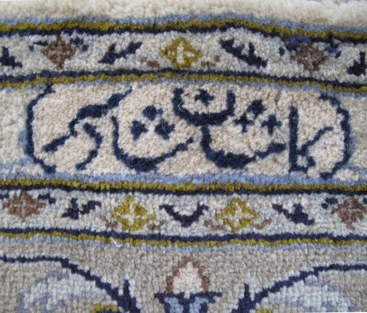 8x12 Authentic Hand-knotted Persian Signed Kashan Rug - Iran - bestrugplace