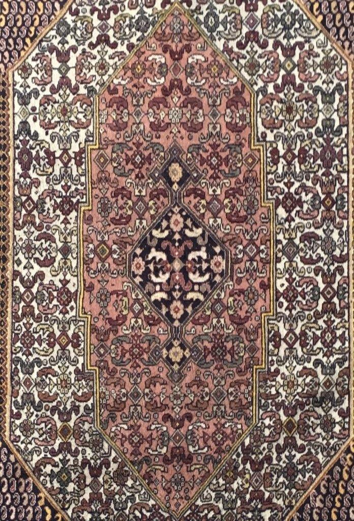 4x7 Authentic Hand-knotted Persian Hamadan Rug - Iran - bestrugplace