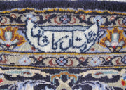 10x16 Authentic Hand-knotted Persian Signed Kashan Rug - Iran - bestrugplace