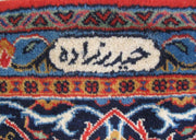 10x13 Authentic Hand-knotted Persian Signed Sarouk Rug - Iran - bestrugplace