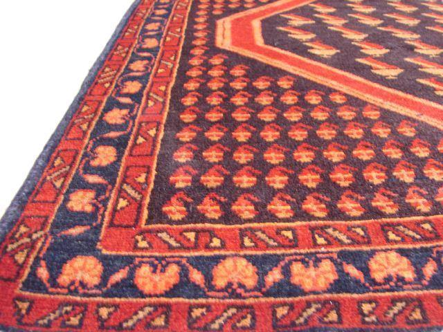 4x9 Authentic Handmade Persian Hamadan Rug-Iran - bestrugplace