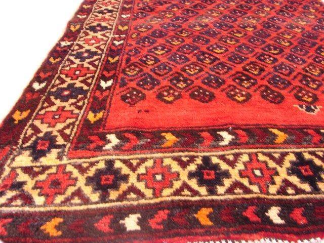 3x9 Authentic Handmade Persian Hamadan Runner-Iran - bestrugplace