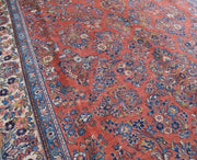 8x12 Authentic Hand-knotted Persian Sarouk Rug - Iran - bestrugplace