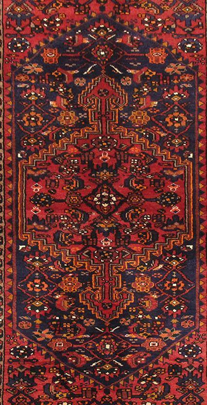 Luxurious 4x7 Authentic Hand-knotted Persian Hamadan Rug - Iran - bestrugplace