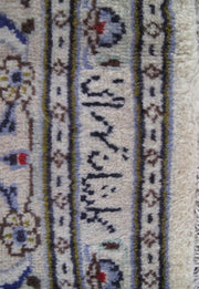 7x10 Authentic Hand-knotted Persian Signed Kashan Rug - Iran - bestrugplace