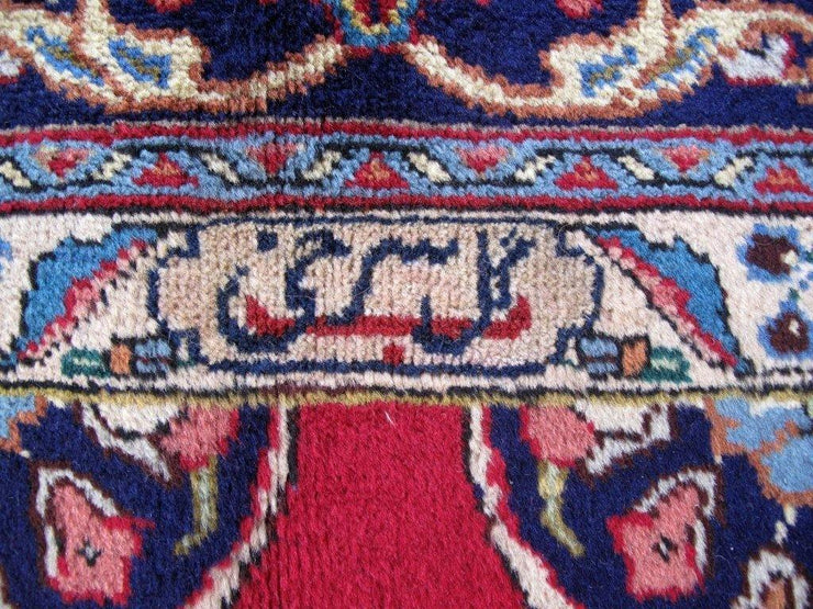 8x11 Authentic Hand-knotted Persian Signed Tabriz Rug - Iran - bestrugplace