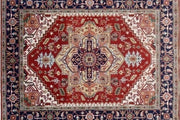 9' x 12' Red Serapi Rug