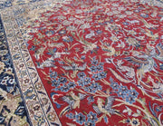 11x16 Authentic Hand-knotted Persian Isfahan Rug - Iran - bestrugplace