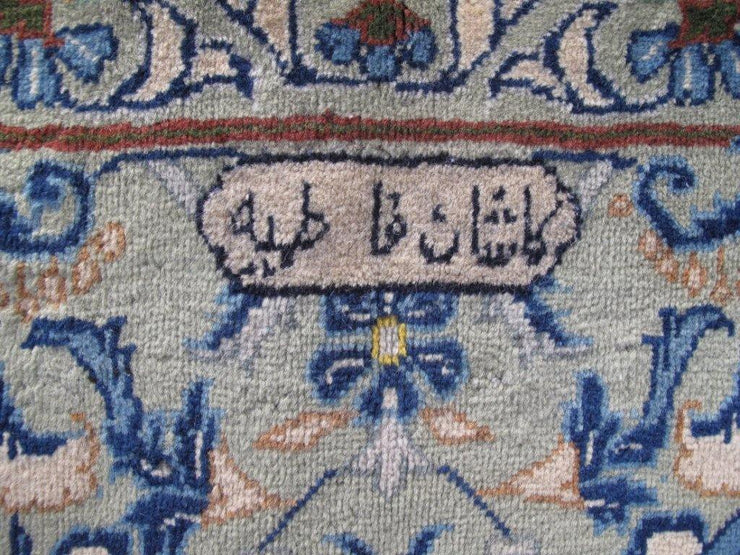 10x15 Authentic Hand-knotted Persian Signed Kashan Rug - Iran - bestrugplace