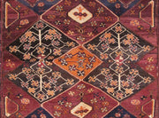 Luxurious 5x6 Authentic Hand-knotted Persian Hamadan Rug - Iran - bestrugplace