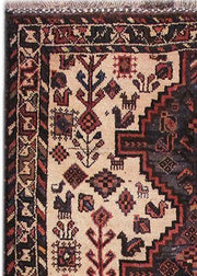 Luxurious 4x5 Authentic Hand-knotted Persian Hamadan Rug - Iran - bestrugplace