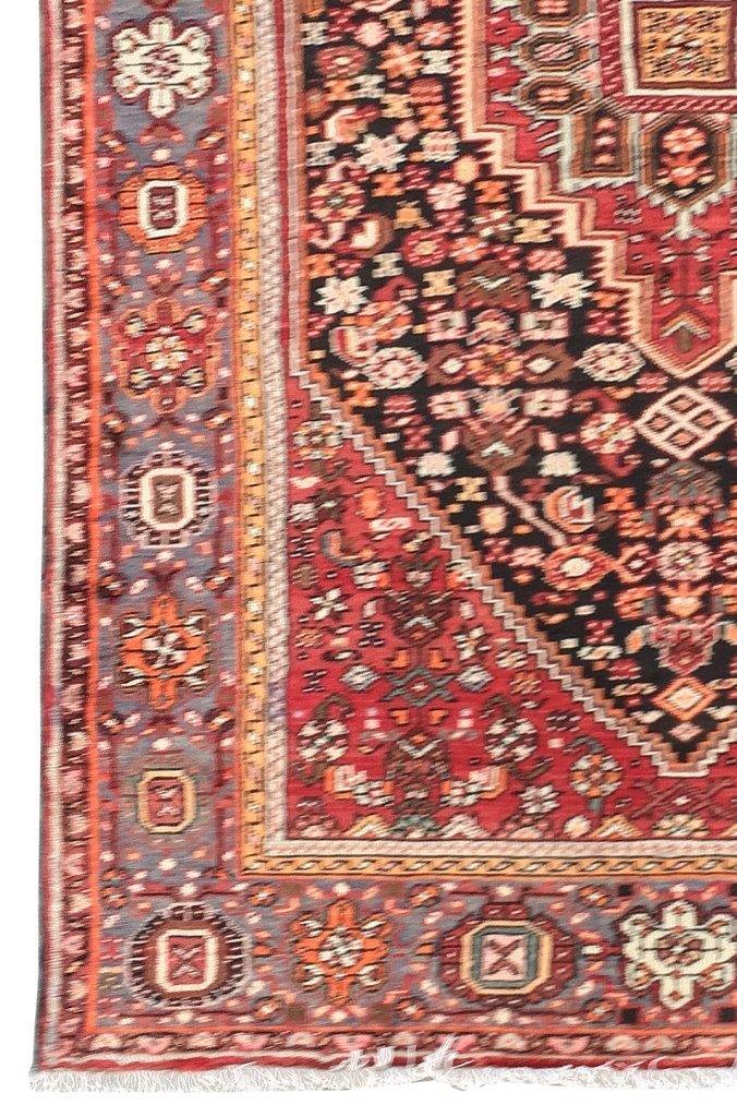 4x7 Authentic Hand-knotted Persian Zanjan Rug - Iran - bestrugplace