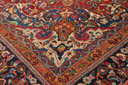 10' x 13' Red Semi Antique Persian Shheik Safi Rug