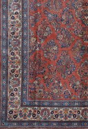 8x12 Authentic Hand-knotted Persian Sarouk Rug - Iran - bestrugplace