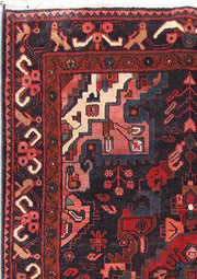 Luxurious 4x7 Authentic Hand-knotted Persian Hamadan Rug - Iran - bestrugplace