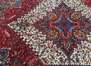 8x11 Authentic Hand Knotted Persian Heriz Rug - Iran - bestrugplace