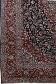 9x13 Authentic Hand-knotted Persian Signed Kashan Rug - Iran - bestrugplace